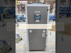 লেজার কাটিং মেশিনের জন্য 8 টন এয়ার কুলড পোর্টেবল চিলার লেজার উত্স 19608Kcal/h শীতল