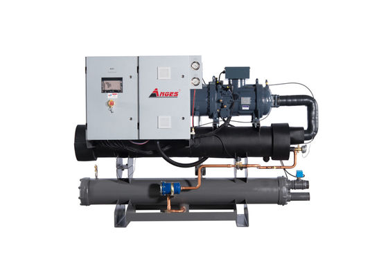 কেনা 50 টন জল ঠান্ডা স্ক্রু চিলার 50HP প্লাস্টিক গ্লাইকল চিলার online manufacture