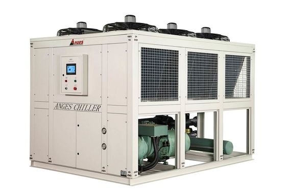 কেনা প্যাকেজিং উৎপাদন লাইন জন্য PLC 85hp বায়ু শীতল স্ক্রু চিলার online manufacture