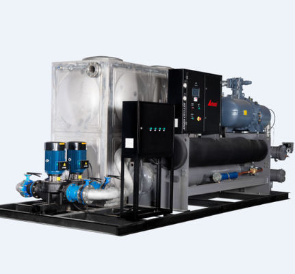 কেনা 160HP ইন্টিগ্রেটেড ওয়াটার কুলড স্ক্রু টাইপ চিলার R22 রেফ্রিজারেন্ট, online manufacture