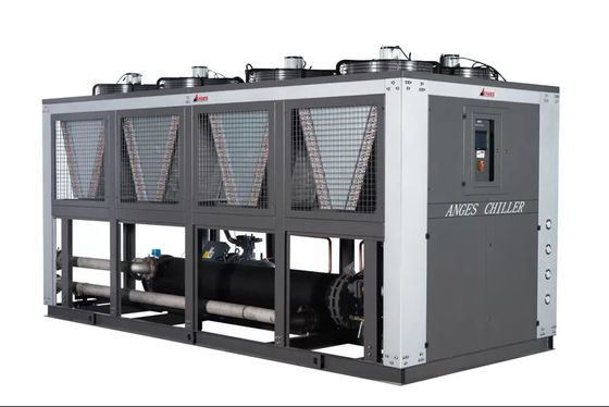 কেনা রাসায়নিক শিল্পের জন্য 100hp সেমি-হার্মেটিক R22 এয়ার কুলড স্ক্রু কম্প্রেসার চিলার online manufacture