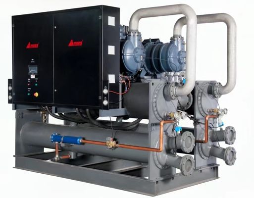 কেনা 100hp ইন্ডাস্ট্রিয়াল চিলার ইন্টিগ্রেটেড সিস্টেম সেমি-হার্মেটিক স্ক্রু টাইপ online manufacture