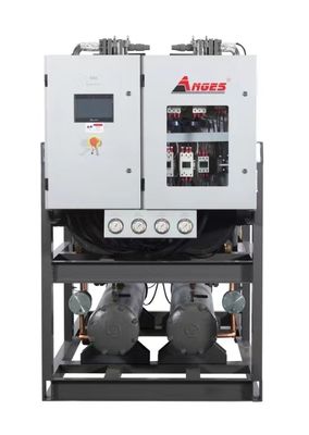 কেনা 50hp ইন্ডাস্ট্রিয়াল ওয়াটার চিলার ইন্টিগ্রেটেড সিস্টেম সেমি-হার্মেটিক স্ক্রু টাইপ online manufacture