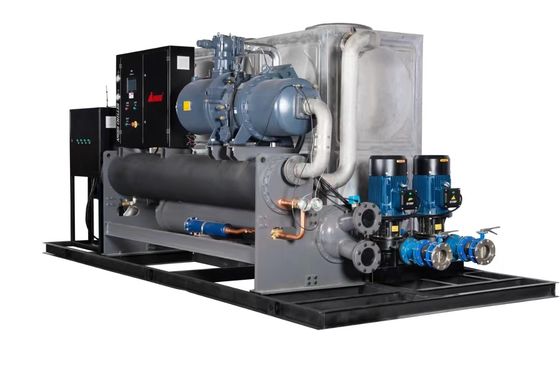 কেনা 120hp ইন্ডাস্ট্রিয়াল চিলার ইন্টিগ্রেটেড সিস্টেম সেমি-হার্মেটিক স্ক্রু টাইপ online manufacture
