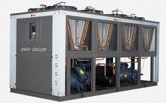 কেনা পিভিসি প্লাস্টিকের পাইপ জন্য 120HP বায়ু শীতল স্ক্রু কম্প্রেসার চিলার শিল্প রাসায়নিক চিলার 120 টন online manufacture