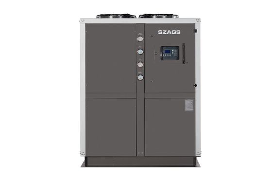 কেনা 30HP ইন্ডাস্ট্রিয়াল স্ক্রল টাইপ এয়ার কুলড ওয়াটার চিলার 92kW গ্লাইকোল চিলার কুলিং সিস্টেম online manufacture