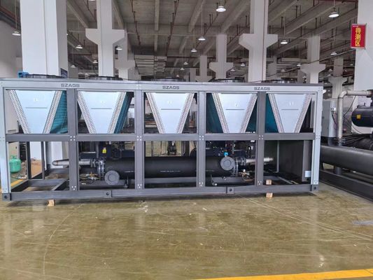 কেনা 150HP এয়ার কুলড স্ক্রু কম্প্রেসার চিলার শিল্প রাসায়নিক চিলার 150 টন পিভিসি প্রোফাইল এক্সট্রুশন লাইন জন্য এয়ার কুলিং মেশিন online manufacture