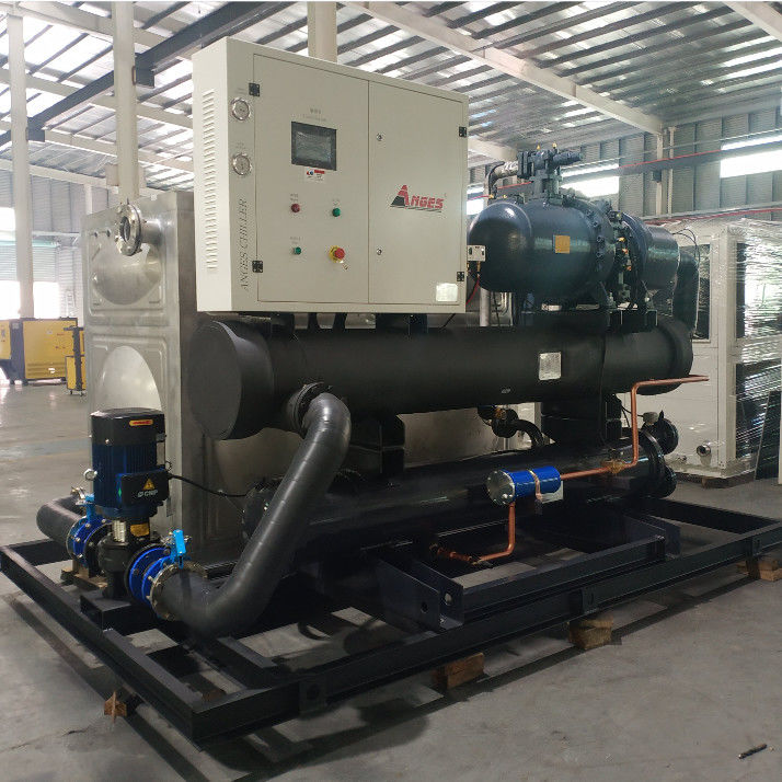 ইন্টিগ্রেটেড স্ক্রু টাইপ 75HP ওয়াটার কুলড চিলার পরিচালনা করা সহজ