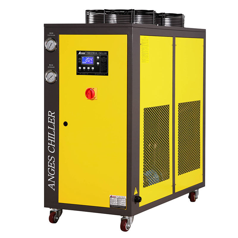 প্লাস্টিক ইনজেকশন ছাঁচ জন্য 5HP শিল্প বায়ু শীতল জল chiller জল শীতল সিস্টেম