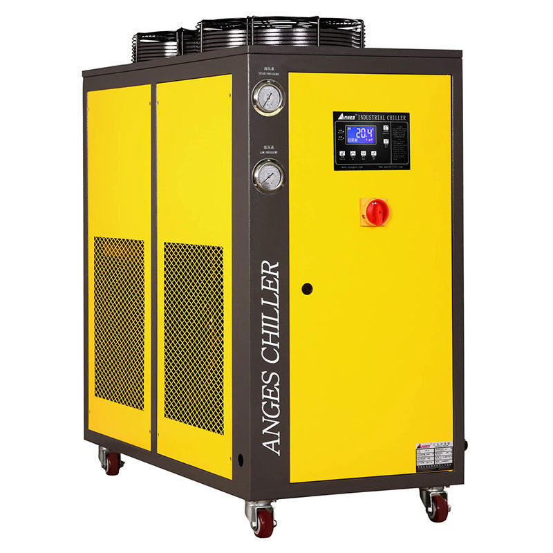 প্লাস্টিক ইনজেকশন ছাঁচ জন্য 5HP শিল্প বায়ু শীতল জল chiller জল শীতল সিস্টেম