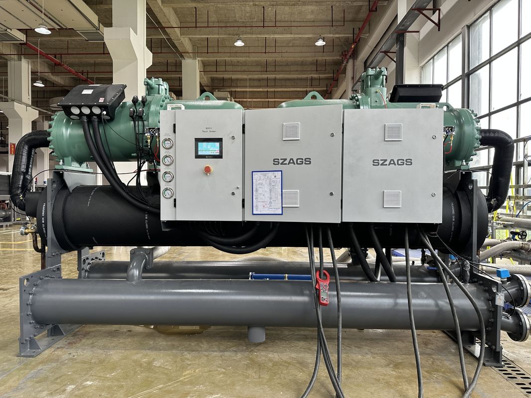 360hp জল-শীতল স্ক্রু টাইপ বিটজার কম্প্রেসার সহ নিম্ন তাপমাত্রা চিলার