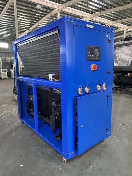 পরিবেশ বান্ধব শক্তি সঞ্চয়কারী chiller 20kw সব তামা টিউব কুলিং সিস্টেম পরিবেশগত refrigerant 8HP