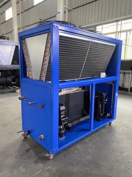 পরিবেশ বান্ধব শক্তি সঞ্চয়কারী chiller 20kw সব তামা টিউব কুলিং সিস্টেম পরিবেশগত refrigerant 8HP