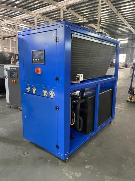 পরিবেশ বান্ধব শক্তি সঞ্চয়কারী chiller 20kw সব তামা টিউব কুলিং সিস্টেম পরিবেশগত refrigerant 8HP