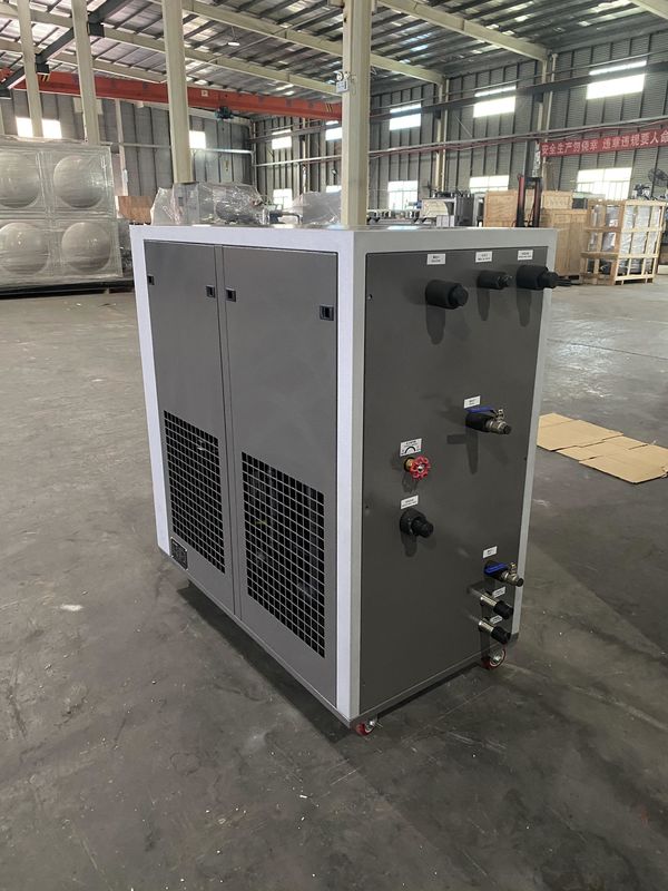 কমপ্যাক্ট ওয়াটার-কুলড চিলার 6 টন দ্রুত শীতল 19kw শীতল ক্ষমতা সহ 24/7 রিমোট মনিটরিং পরিবেশ বান্ধব রেফ্রিজারেন্ট