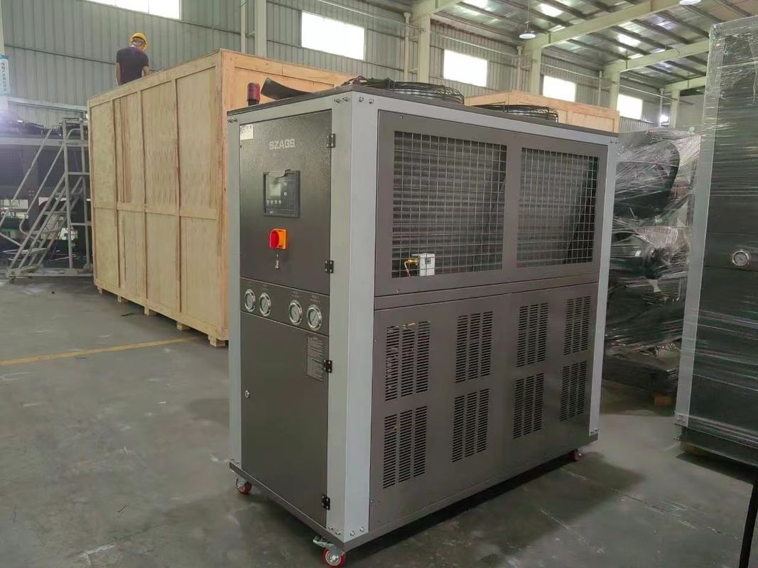 8hp 22.7kw পোর্টেবল ওয়াটার চিলার 8000m3/h শীতল বায়ু প্রবাহ এবং শিল্পের জন্য 20m লিফট