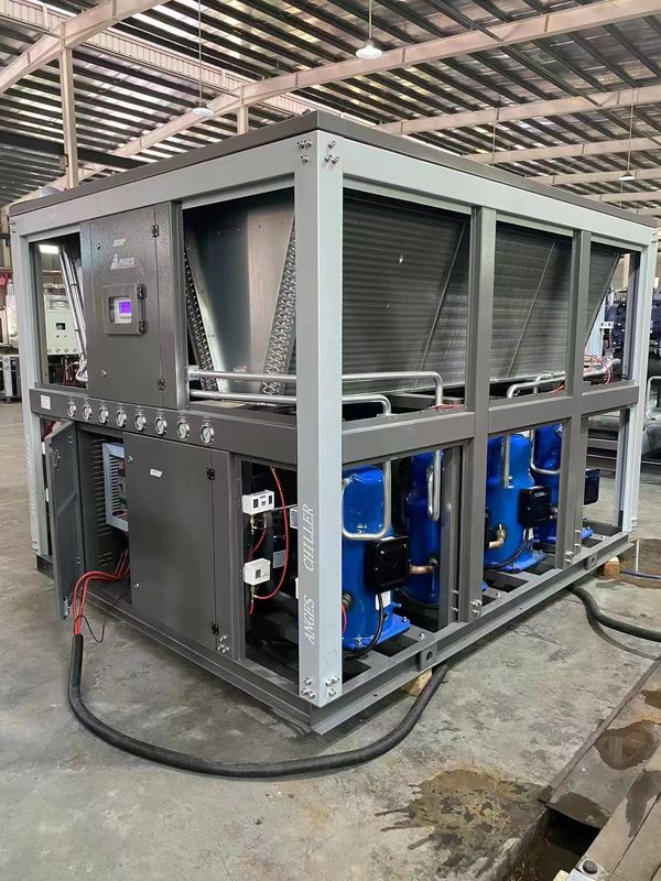 60HP এয়ার কুলড স্ক্রোল চিলার শিল্প প্রক্রিয়া জল চিলার প্রিন্টিং এবং BOPP ফিল্ম ল্যামিনেশন লাইনের জন্য