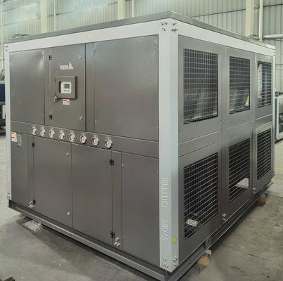 60HP ইন্ডাস্ট্রিয়াল ওয়াটার কুলড চিলার টু কুলিং ইনজেকশন মোল্ডিং মেশিন