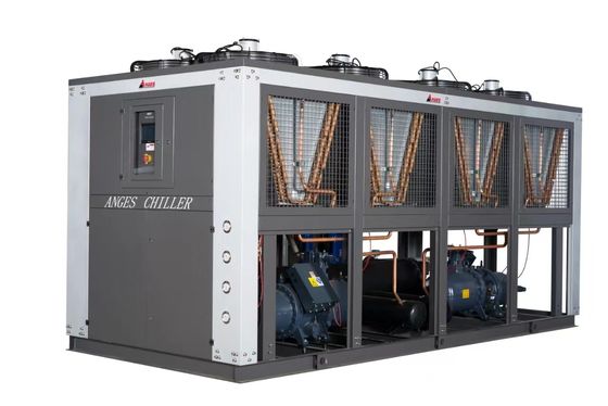 240hp ইন্ডাস্ট্রিয়াল চিলার ইন্টিগ্রেটেড সিস্টেম সেমি-হার্মেটিক স্ক্রু টাইপ