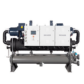 মাইক্রোকম্পিউটার নিয়ন্ত্রণ 240HP জল-শীতল স্ক্রু চিলার শেল এবং টিউব বা এস.এস প্লেট টাইপ ইভাপোরেটর সহ
